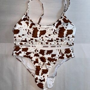 COW PRINT BIKINI